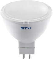 LED žiarovka, MR16, SMD 2835, 3000K, 1.0W, DC 12V, 120°, 100lm, GTV
