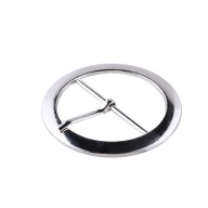 Kabát s okrúhlou sponou LUX 47 MM STRIEBORNÝ