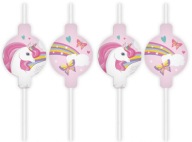 Unicorn Slamky Tubusy Unicorn Birthday 4 ks.