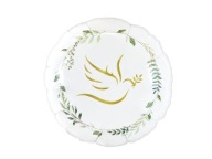 Fóliový balónik Holubica s listami Communion 46cm