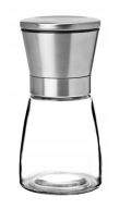 PRACTICO ručný mlynček na soľ a korenie, 190 ml, keramická fréza, sklo, oceľ
