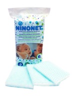 Žínka namočená v detskom mydle NINONET a', 6 ks.