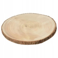Drevená podložka WOOD SLICE, prírodná krása, multifunkčnosť