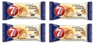 4x 110g 7DAYS Super Max vanilkový croissant s koláčikom