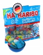 HARIBO Schlumpfe Smurfs Ovocná želé fazuľa 175g DE