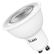 GU10 LED 9W žiarovka, nebliká, teplá biela, 38° CCD VÝKON.