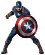 NÁLEPKA DEKORÁCIA NA OKNO SKLENENÉ ZRKADLO AVENGERS CAPTAIN AMERICA