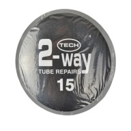 Tech 125 mm záplata s okrúhlou rúrkou 15