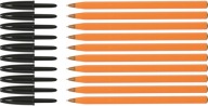 BIC ORANŽOVÉ ORIGINÁLNE guľôčkové pero FINE, 0,8 mm ČIERNA x 10