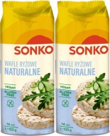 Sonko prírodné ryžové oblátky 130g x2