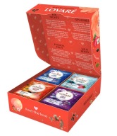 LOVARE Black Tea Set 4 príchutí 32 obálok