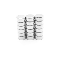 VALEC NEODYMOVÝ MAGNET 10x5 mm SILNÝ, okrúhly, kotúčový, HUNTER - 10 KS