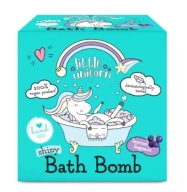 Bomby do kúpeľa Little Unicorn Shiny Jagoda, 165g