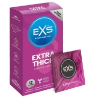 EXS Extra Thick Safe kondómy, hrubšie, 12 ks