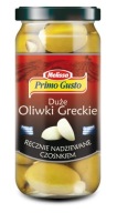 Primo Gusto grécke zelené olivy s cesnakom 240