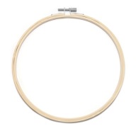 Bambusový vyšívací kruh, drevený vyšívací kruh, 30 cm