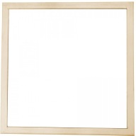 SQUARE lapač snov, drevený podstavec, šírka 2cm - 36cm