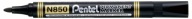Guľatý permanentný popisovač Pentel N850 BLACK