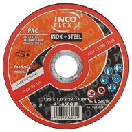 REZNÉ KOTÚČE OCEL + INOX 125x1,0x22 PRO TYP 41