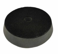Čierna špongia, leštiaci vankúšik na suchý zips, priemer 125 mm. mäkké