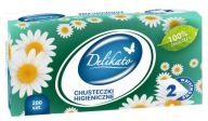 DELIKATO dvojvrstvové utierky 200 ks