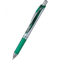 Pentel Automatické guľôčkové pero. EnerGel BL77 zelený