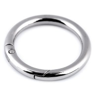 KARABÍNA okrúhla 32 mm - NIKEL