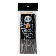 Bambusové paličky 21 cm (10 párov sushi Asia Kitchen, originál, nelakované