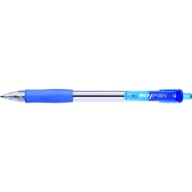 RYSTOR Boy-Pen zasúvacie guľôčkové pero, 0,7 mm, MODRÝ VODEODOLNÝ atrament
