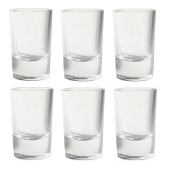 Poháre na VODKU, 6 ks 30 ml SHOT panáky likéru
