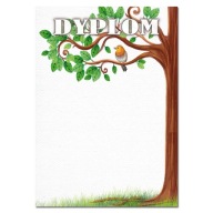 DIPLOM pre deti, univerzálny, potlačiteľný, natur