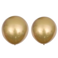 Veľký zlatý latexový balón 45cm 18' 2 ks