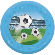 OPÄTOVNE POUŽITEĽNÝ tanier FUTBAL plastový štadión 21 cm 1 ks