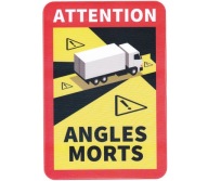Nálepka Attention Angles Morts Martwe Pola TIR