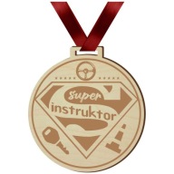 Medailový prívesok INŠTRUKTOR VOZU super PÁSKA