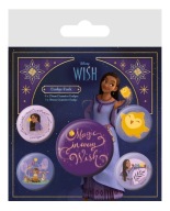 Špendlíky na batoh Wish Magic In Every Wish Sada 5 kusov