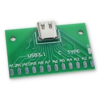 USB typ C 3.1 PCB adaptér