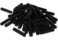 Plastové NÁBYTSKÉ ŠPIČKY, priemer 8 mm, PLAST ČIERNA, na montáž nábytku