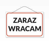 Laminátová doska A5 ČOSKORO VRÁTIM SA
