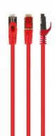 PATCHCORD LAN ETHERNET RJ45 CAT6A FTP SIEŤOVÝ KÁBEL 0,5M ČERVENÝ