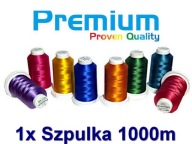 Niť PREMIUM na vyšívanie a vyšívanie. Nite, Nite pre vyšívacie stroje. Roll 1000m