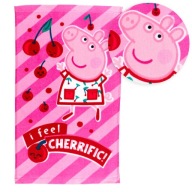 Osuška do škôlky 30x50 peppa pig pink peppa