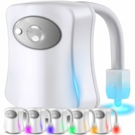 LED LAMPA PRE WC, SENZOR POHYBU A SVETLA