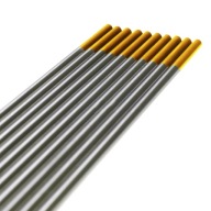 WL15 zlaté volfrámové elektródy 2,4x175 mm.