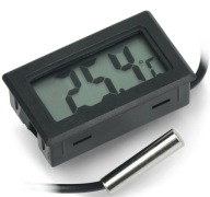 Elektronický LCD TEPLOMER dlhý kábel sondy