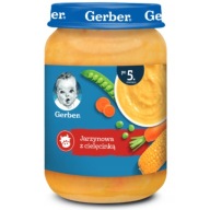 Večera Zeleninová polievka s teľacím mäsom od 5 mesiacov 190 g Gerber