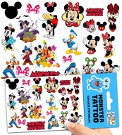 UMÝVAJÚCE DOČASNÉ TETOVANIE PRE DETI MICKEY MOUSE ORIGINÁLNE DIZAJNY