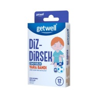 GETWELL DRESSING PASTERS KNEE MIX 12 ks