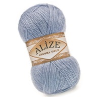 Priadza Angora Gold - 221 J.Jeansowy Alize