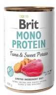 BRIT MONO PROTEIN TUNIACI SLADKÝ ZEMIAK MOKRÉ KRMIVO PRE PSA TUNIAKA SLADKÉ 400g